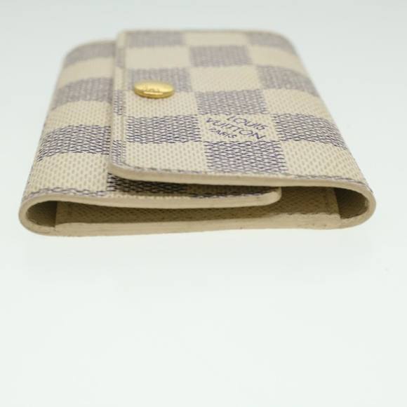 LOUIS VUITTON Damier Azur Multicles6 Key Case N61745 LV Auth 36682 - Picture 4 of 10